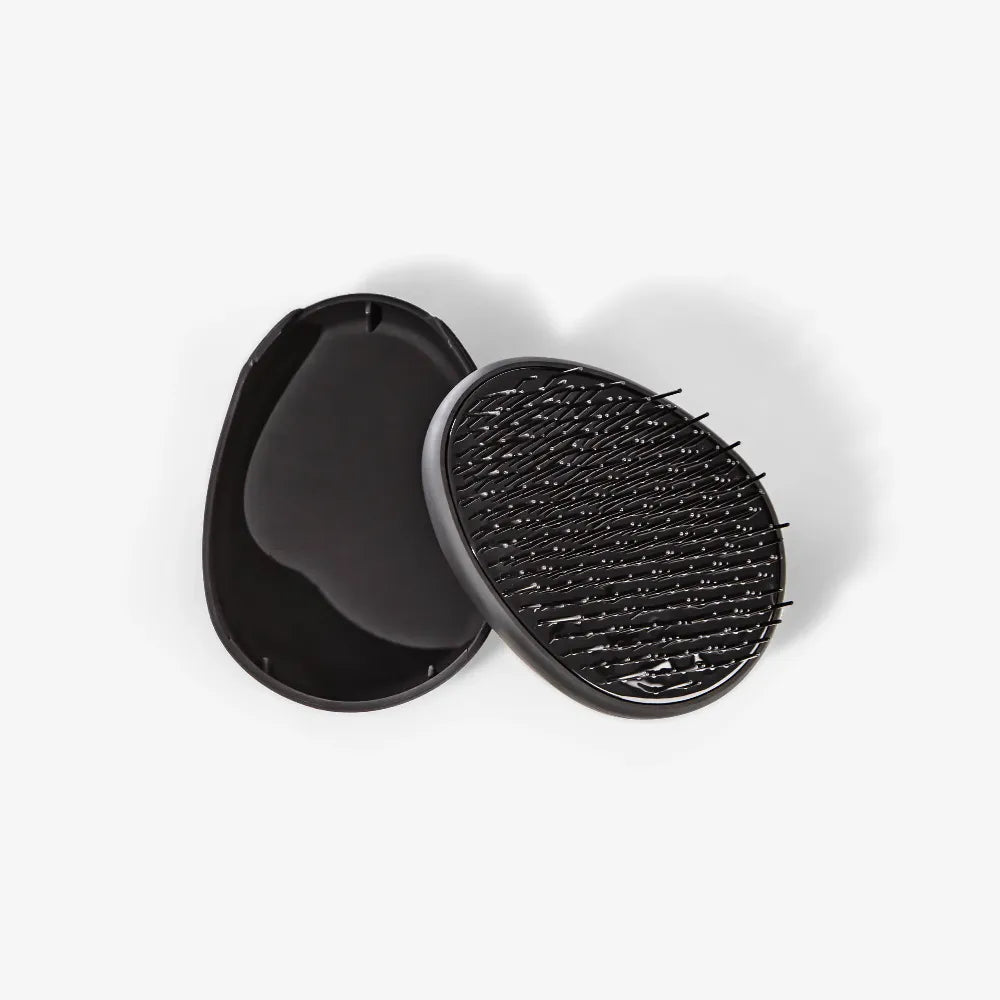 PUR HAIR Detangler Brush, in schwarz, Produktfoto auf weißem Hintergrund