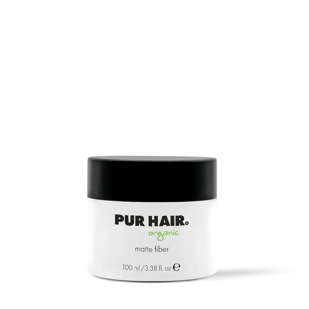 Magic Fiber - Weißer Tiegel mit schwarzem Deckel.