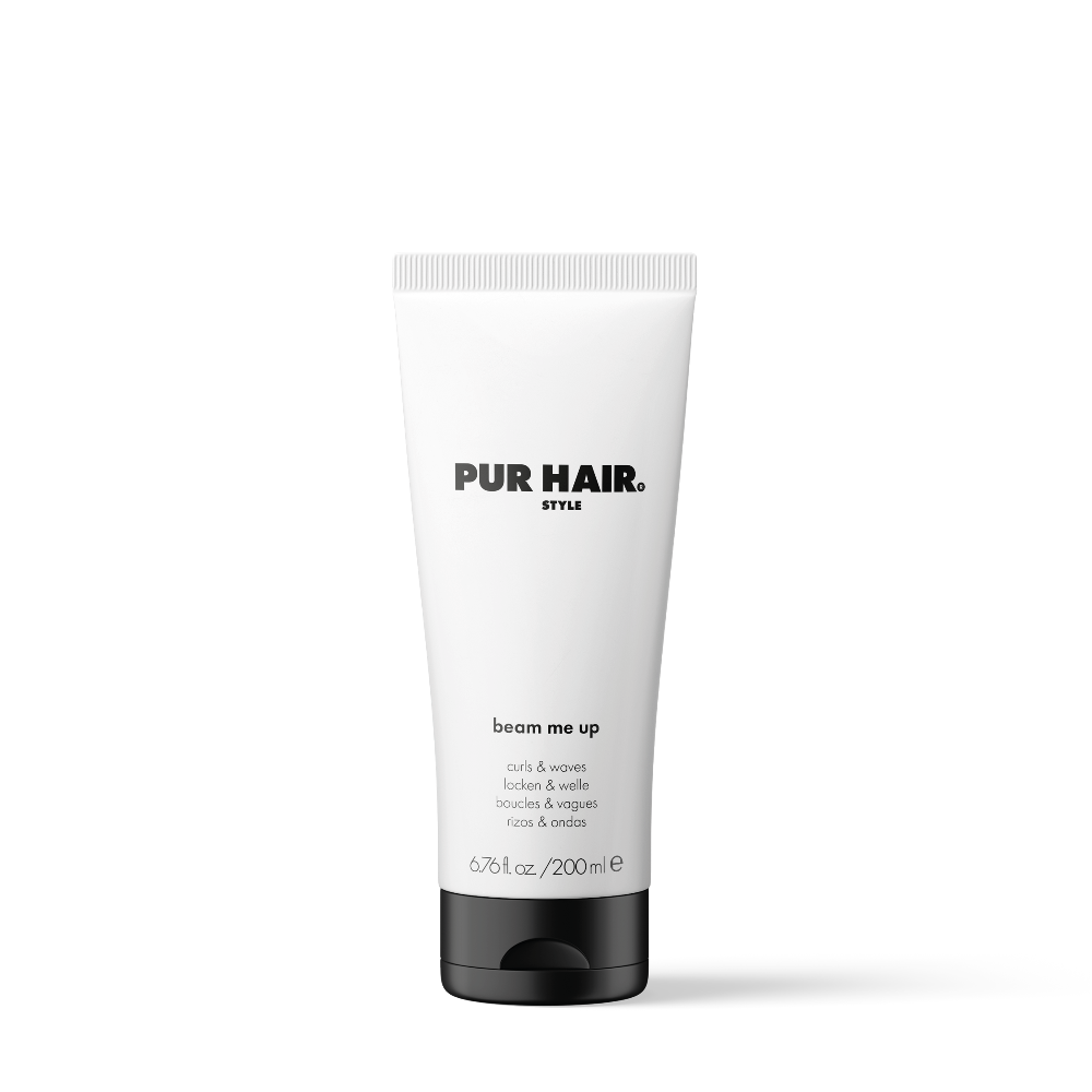 PUR HAIR Style Beam Me Up, 200 ml Tube in Weiß mit schwarzem Deckel
